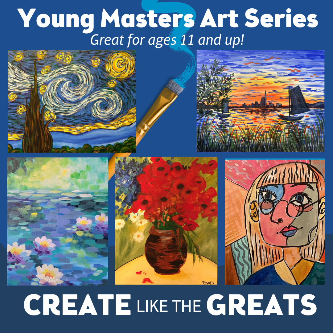 Young Masters Art Series - All 5 Class Registration!